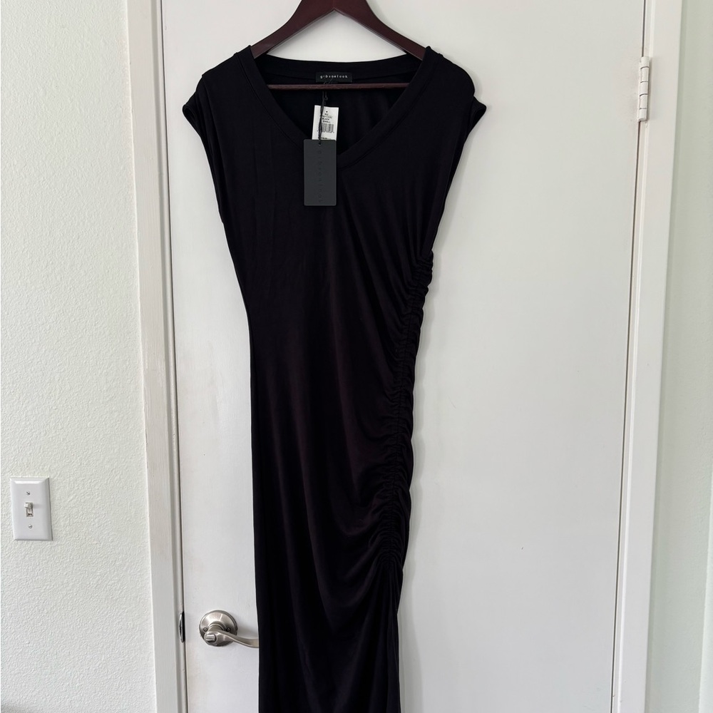 Black cinch dress Gibson Look. NWT. Bought at Saks.